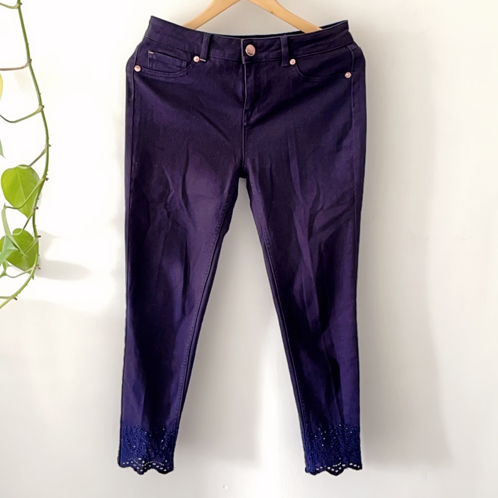 Ted baker laced jeans